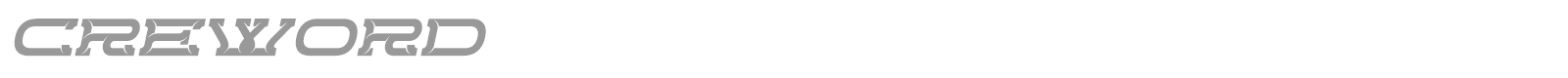 Creword font preview